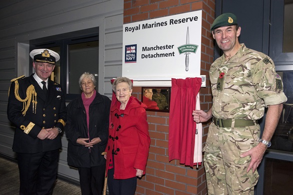 New Royal Marines Reserve base named after local hero