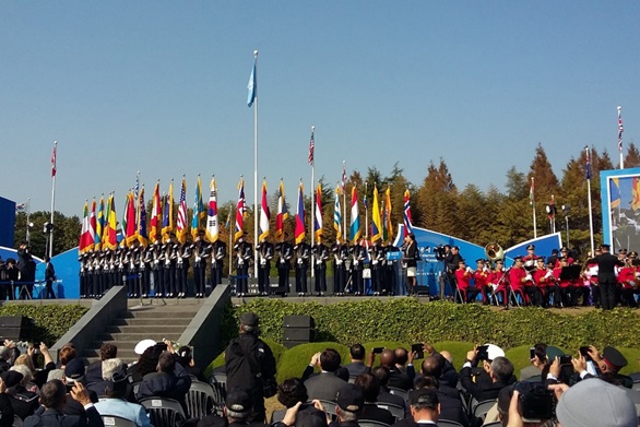 Air Branch reservist attends remembrance ceremony in Korea