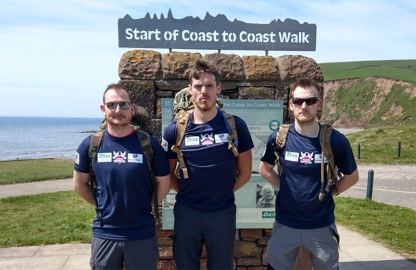 HMS Forward Reservist completes 192 mile charity walk in 4 days