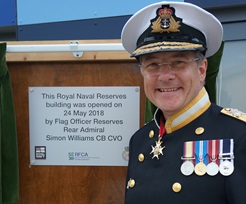 Royal Naval Reserve opens in Rochester