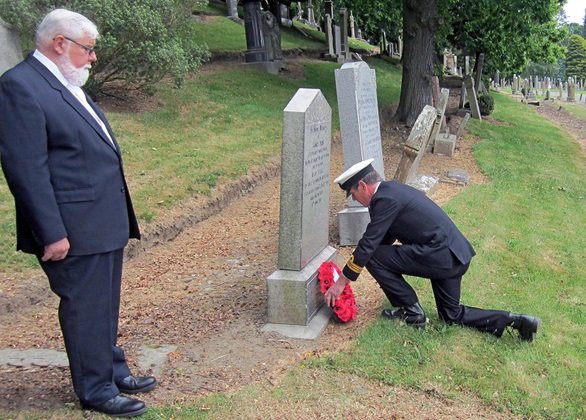 Dundee reservists remember Great War sailor-soldier