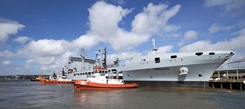 Surge of interest in Cornwall as new RFA tanker arrives