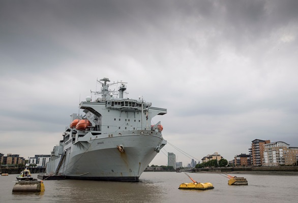 RFA Argus hosts Livery Day in London