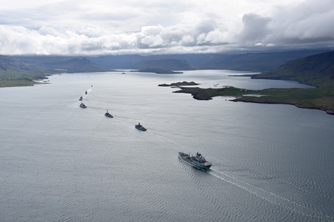 NATO warships remember worst Arctic convoy of WW2 with commemorations in Iceland