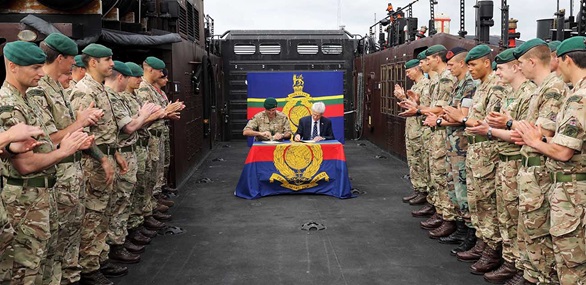 Royal Marines and Coastguard share skills