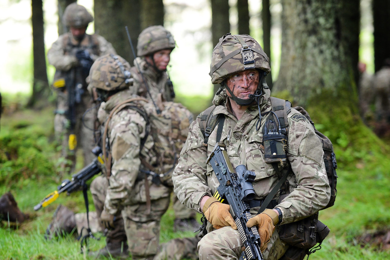 Marines launch leadership exercise Alpha Fury | Royal Navy