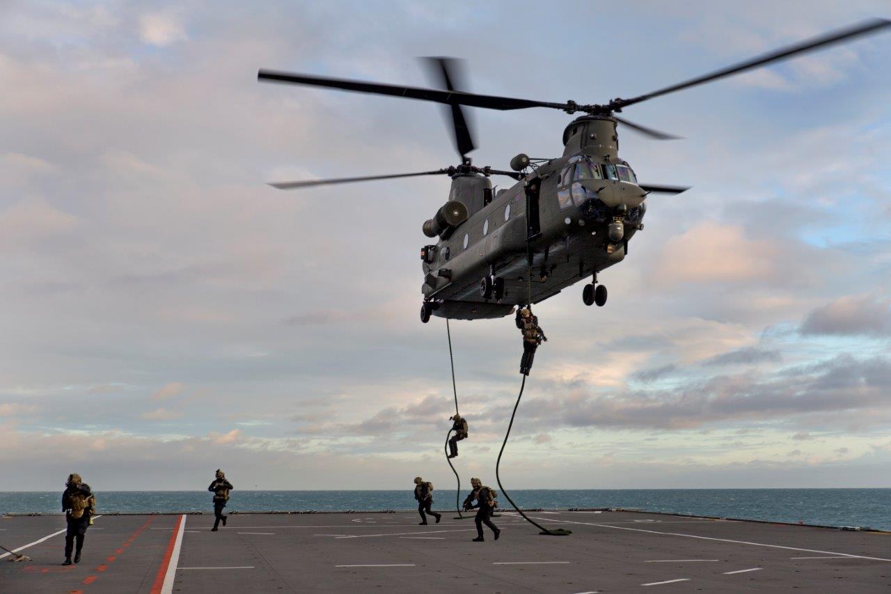 Royal Marines boarding experts take training to the next level