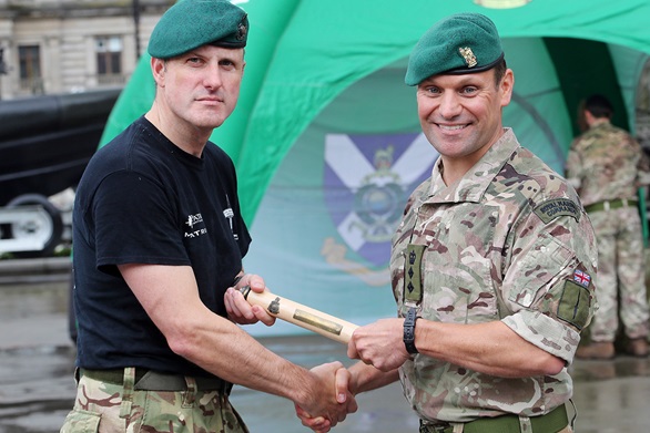Clyde based 43 Commando take over Royal Marines 1664 Challenge