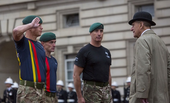 Duke of Edinburgh receives Royal’s salute at last public engagement