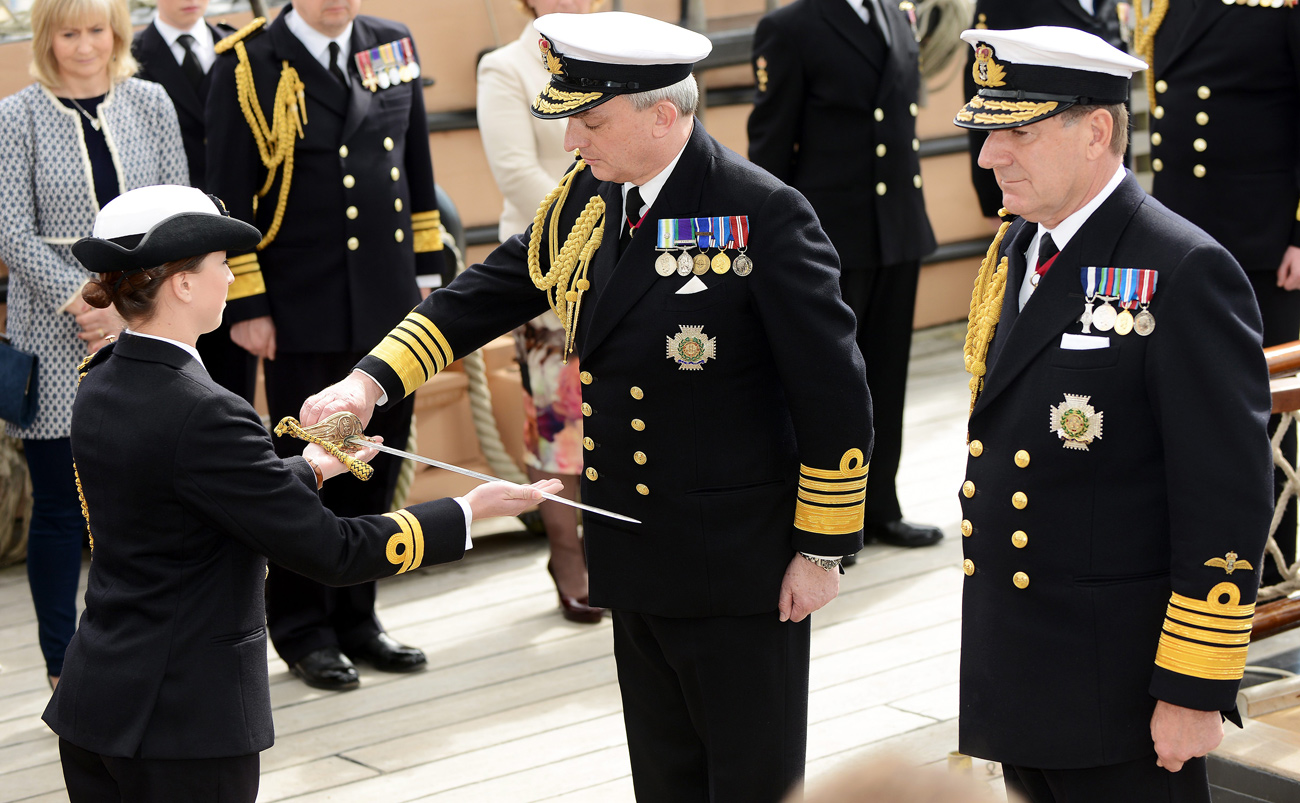 Admiral Sir Philip Jones takes over as First Sea Lord