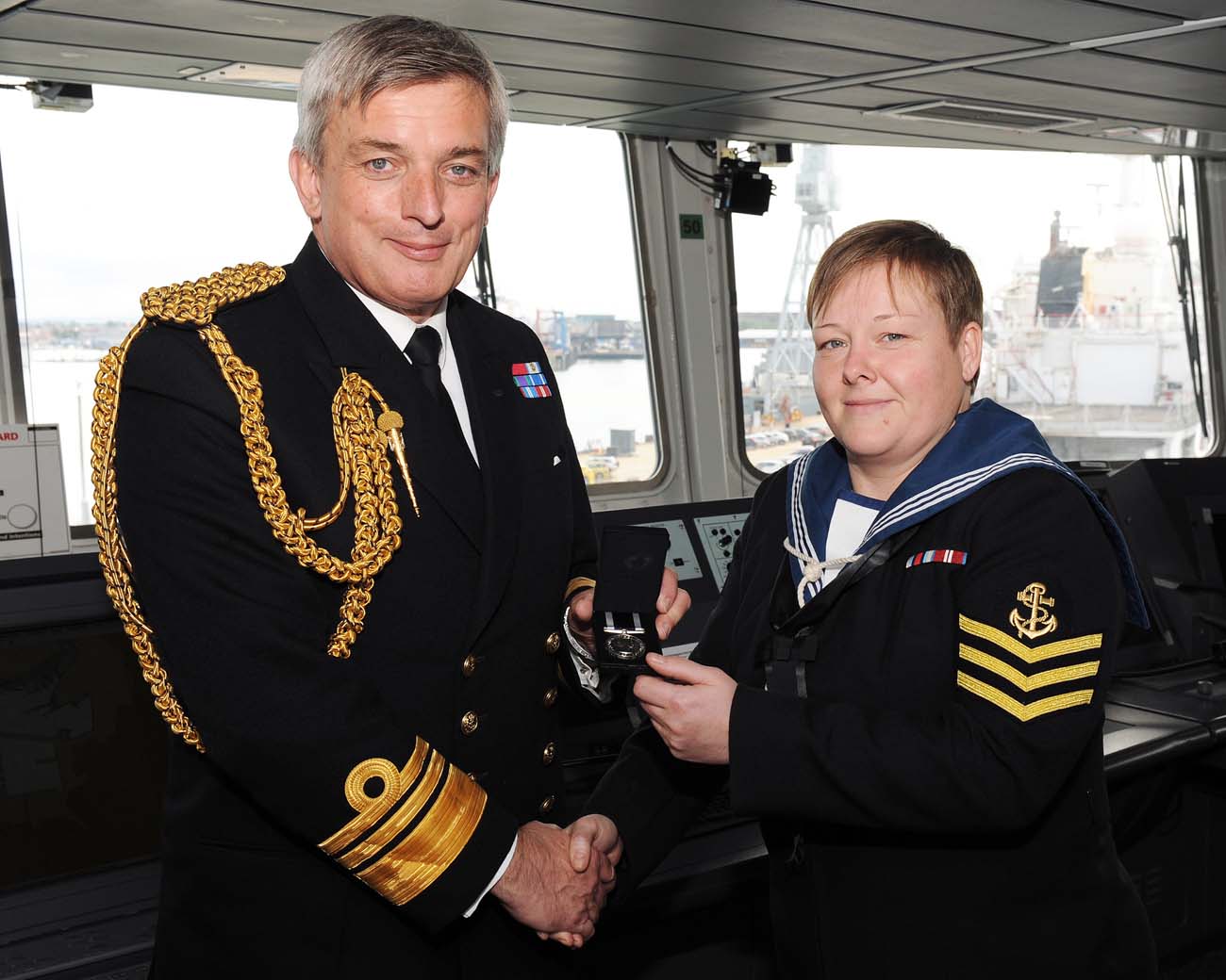 HMS Diamond welcomes Commander of Australian Navy | Royal Navy
