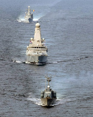 HMS Duncan Op Kipion