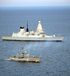 HMS Duncan Op Kipion