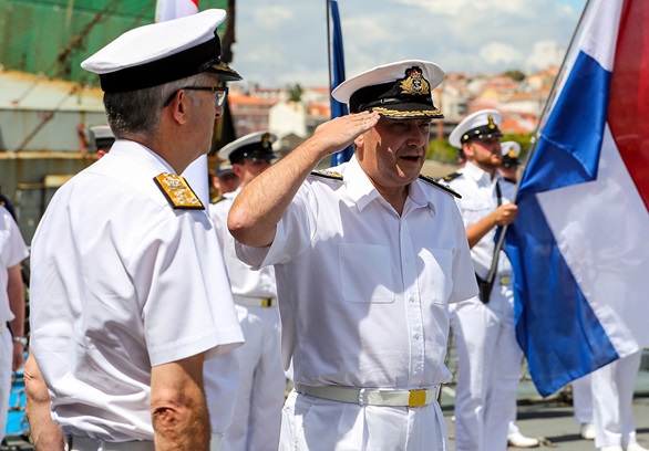 Royal Navy hands over command of NATO Task Group in Portugal