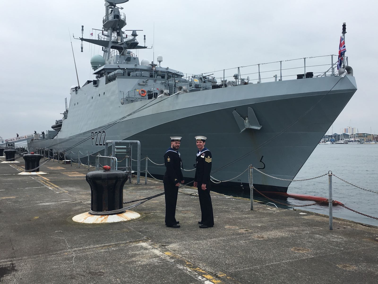 HMS Forth is officially commissioned into the Royal  Navy  