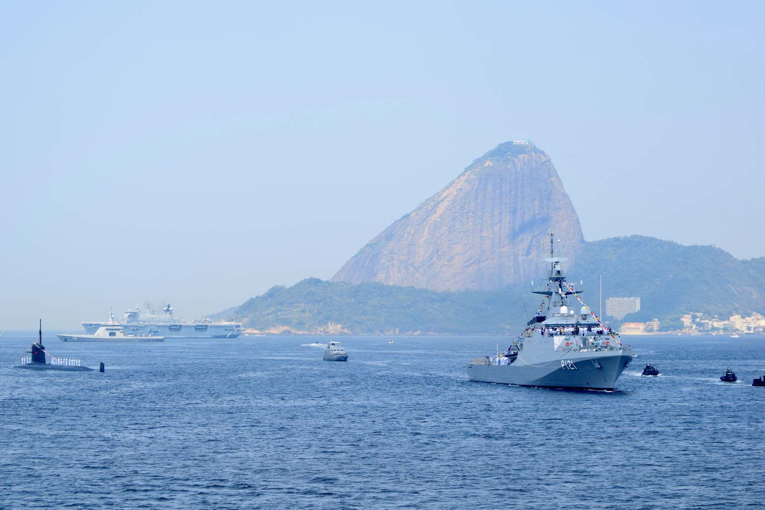 Patrol ship Forth joins allies in exercises off Rio