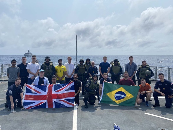 HMS Forth spent time in Rio to take part in Exercise Unitas and mark the Brazilian Navy's 200th anniversary. 
