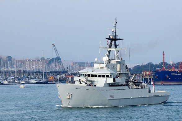HMS Mersey deploys to North Atlantic
