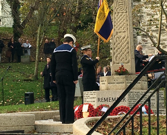 HMS Montrose remembers the Fallen