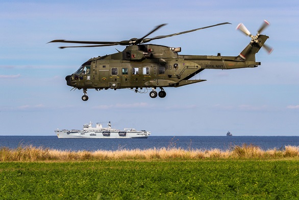 HMS Ocean leads British involvement in major Greek exercise