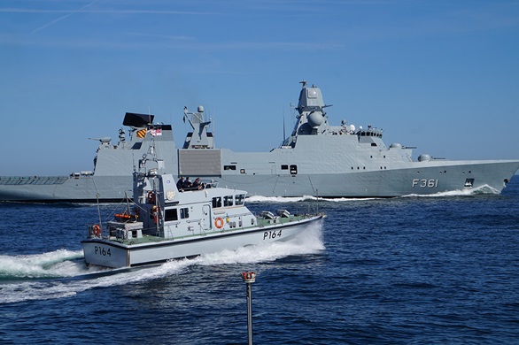 Royal Navy patrol vessels join NATO exercise in Baltics