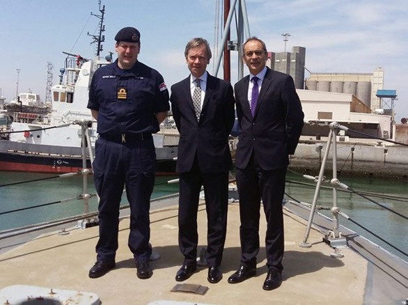 Lord Mayor of London visits HMS Penzance