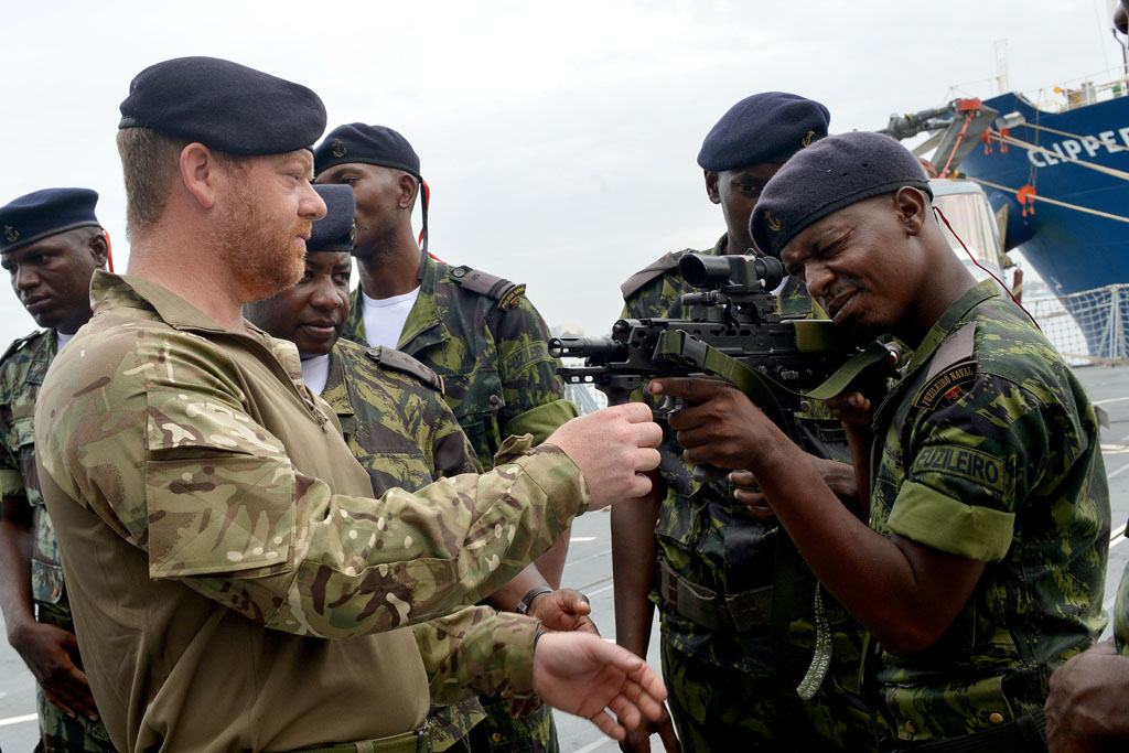 Angolan Military Officers Welcomed Onboard Hms Portland | Royal Navy