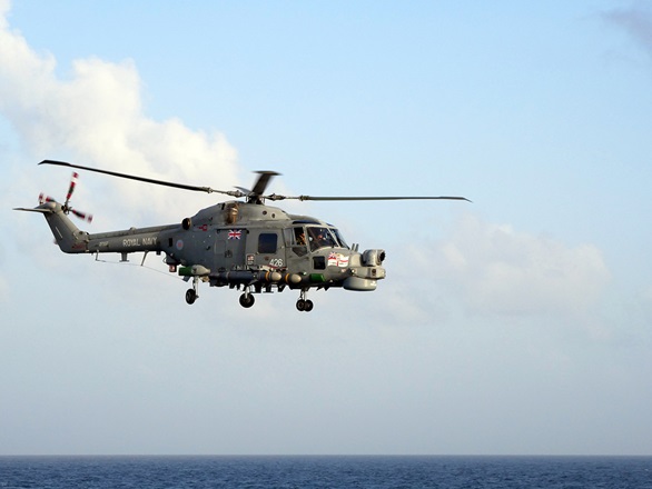 Sea Skua fired for last time by HMS Portland’s Lynx