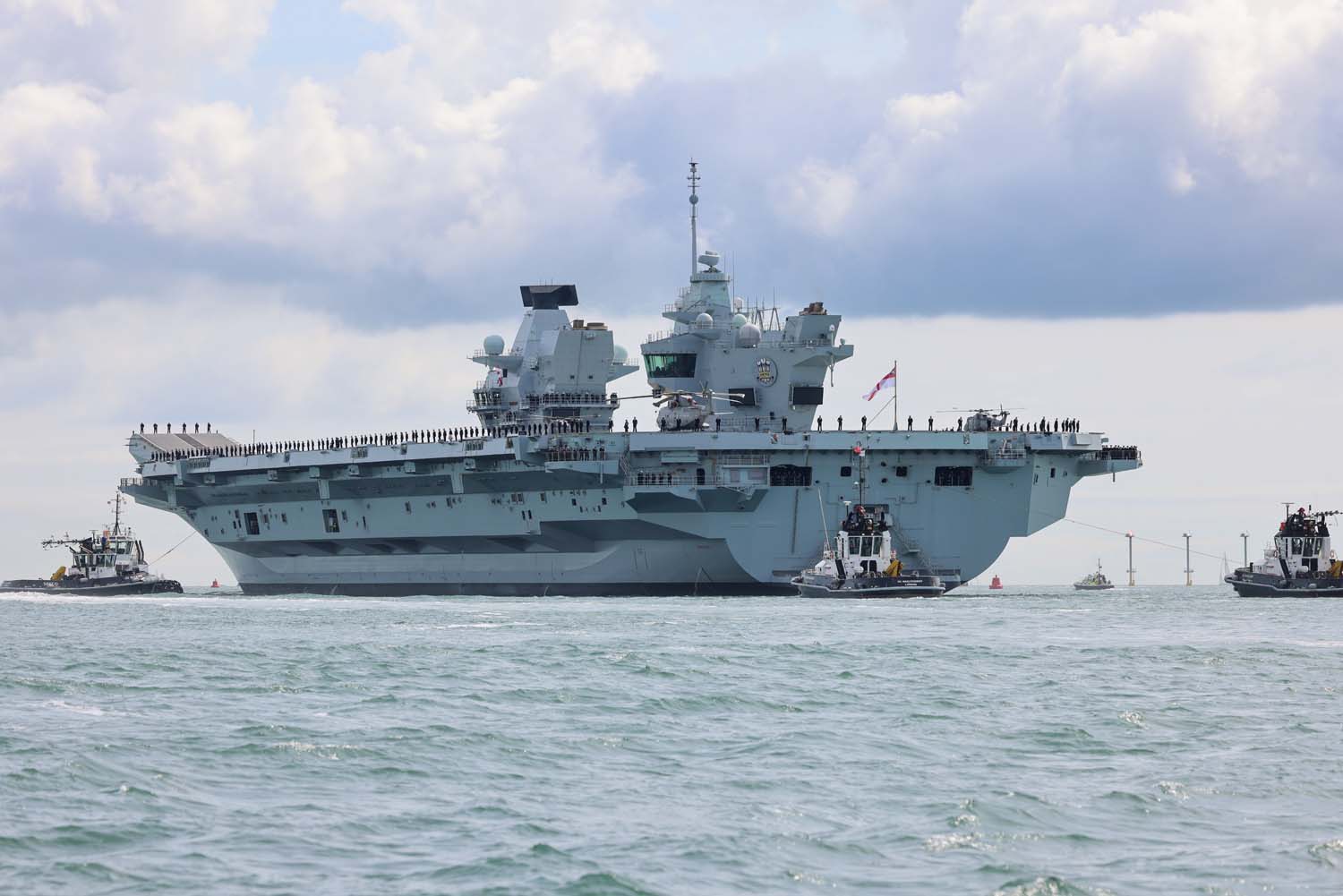 HMS Prince of Wales heads to USA to shape future of naval aviation