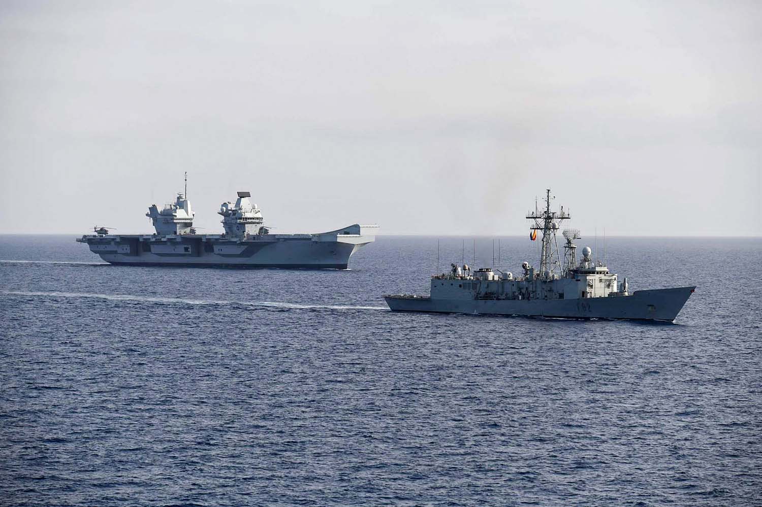 HMS Prince of Wales returns from Spain after completing NATO mission