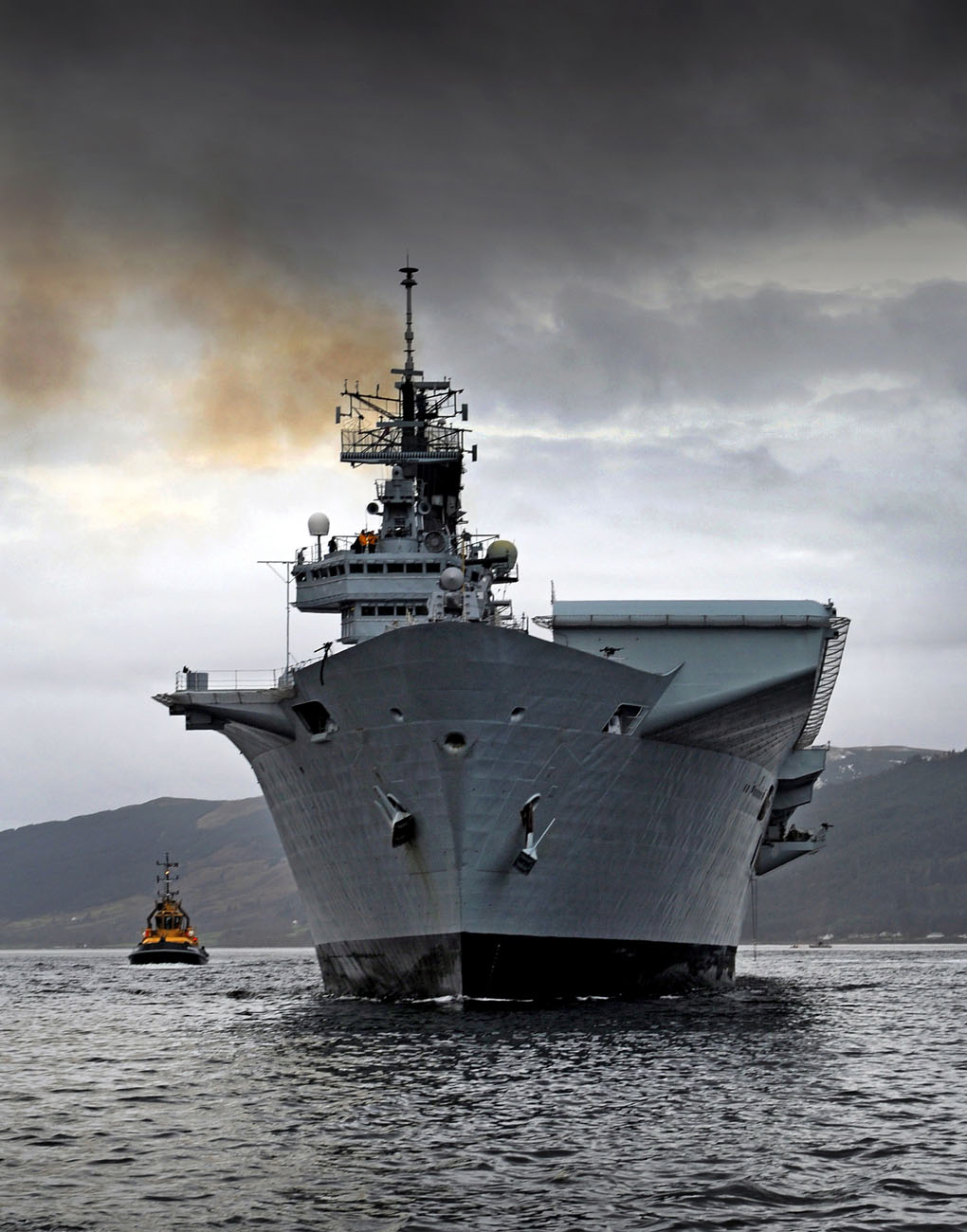 HMS Illustrious R 06 Invincible class aircraft carrier 