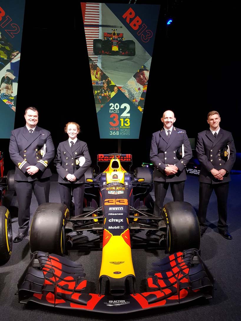 Oxford visit the Red Bull Formula 1 Factory | Royal Navy