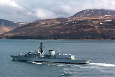 HMS Richmond supports Joint Warrior