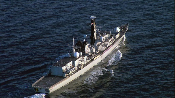 HMS Richmond has been working with allies in the Baltic Sea