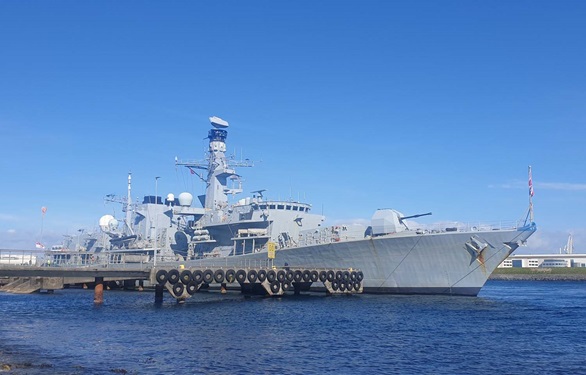 HMS Richmond has spent time training and on exercises around the UK and in Norway