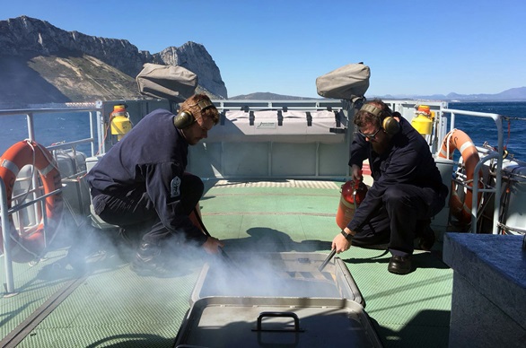Top of the Rock performance from Gibraltar’s naval guardians