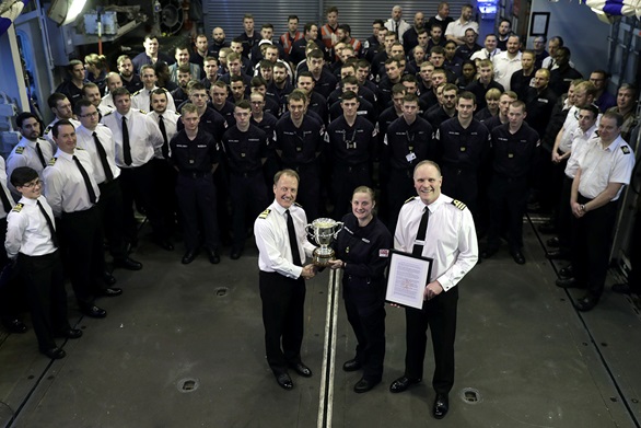 HMS Somerset receives effectiveness award
