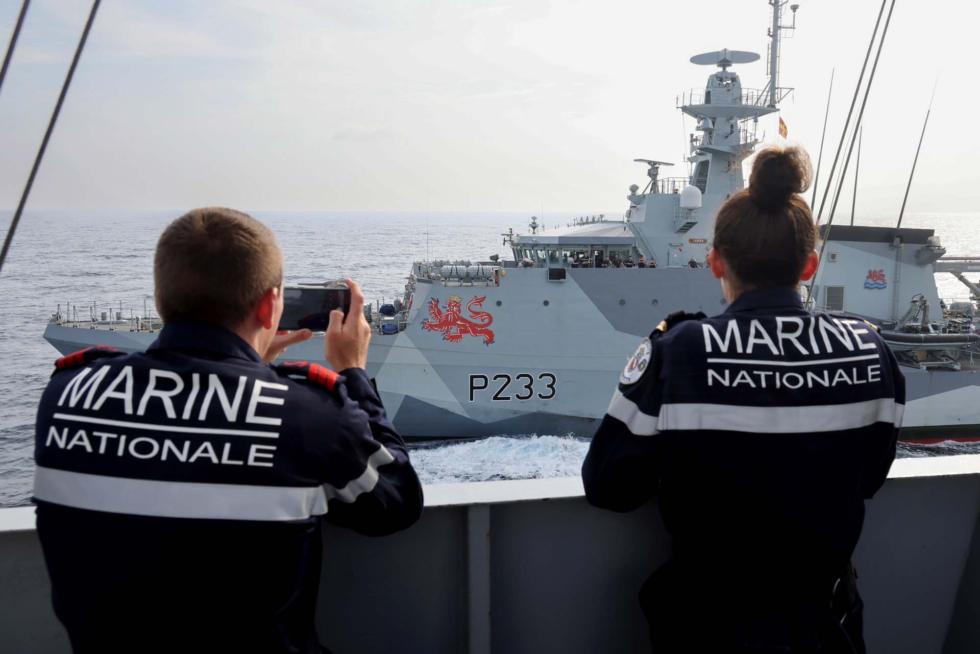 Royal Navy joins French-led international exercise in Indian Ocean