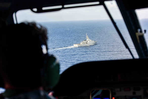 HMS Trent on NATO's Operation Sea Guardian