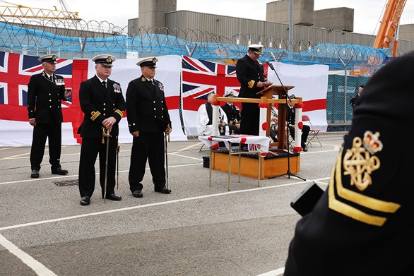Submariners celebrate HMS Torbay’s proud service