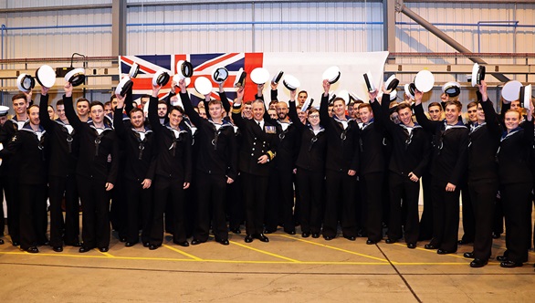 Newly qualified Royal Navy engineers join elite Fleet Air Arm family