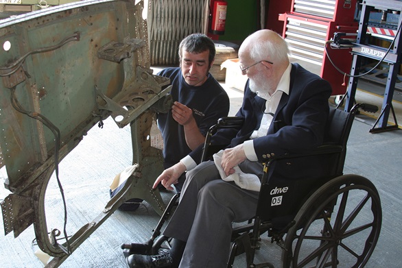 100-year-old veteran makes flying visit to Fleet Air Arm Museum