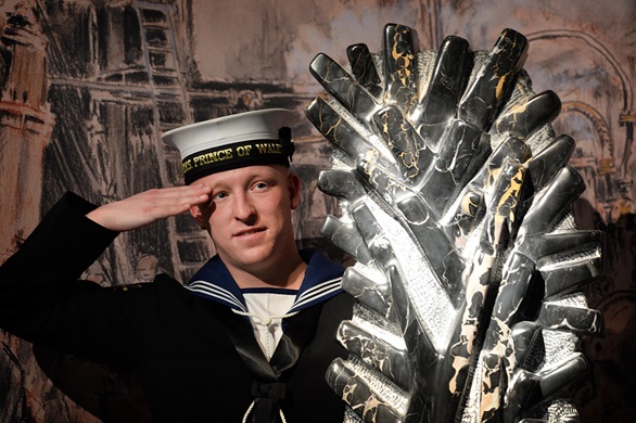 Scots Naval personnel help support Poppyscotland