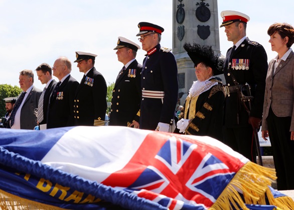 Plymouth hosts emotional Jutland memorial service