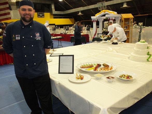 Naval chefs scoop medals at US military catering contest