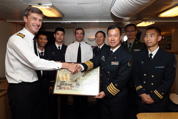 Chinese Navy pay visit to Portsmouth