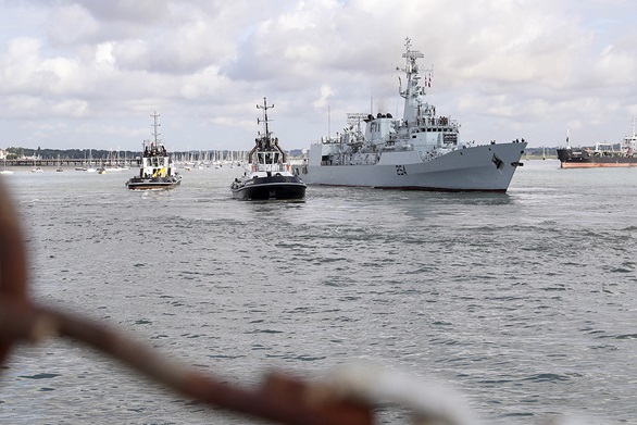 Pakistan Naval Ship visits Portsmouth
