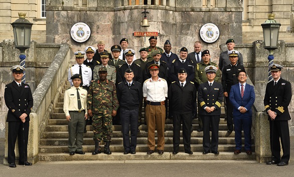 Defence Attachés visit BRNC