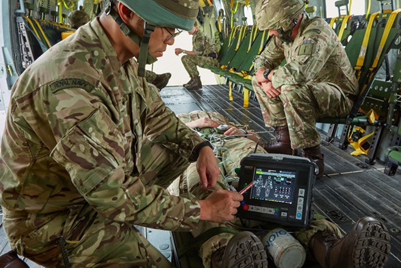 Navy medics recognised for hi-tech vital signs monitor