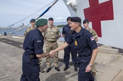 Mercy mission for British medics on major US-led Pacific peace deployment